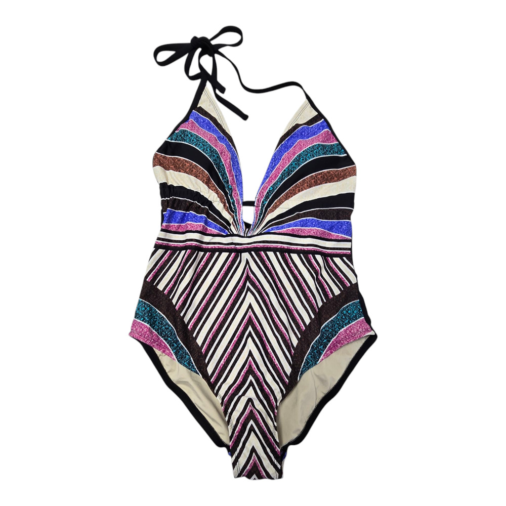 Coastal Blue Swmsuit Small Multi-color77% Nylon 23% Elastane